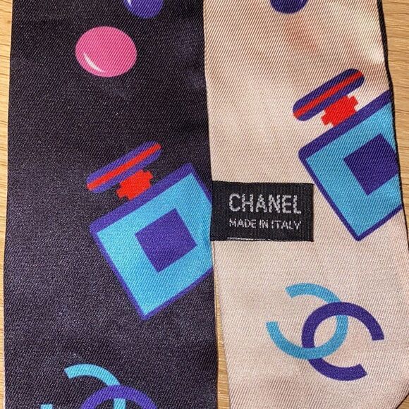 Chanel NWT 20B Slim Bandeau Silk Twill - Picture 4 of 5